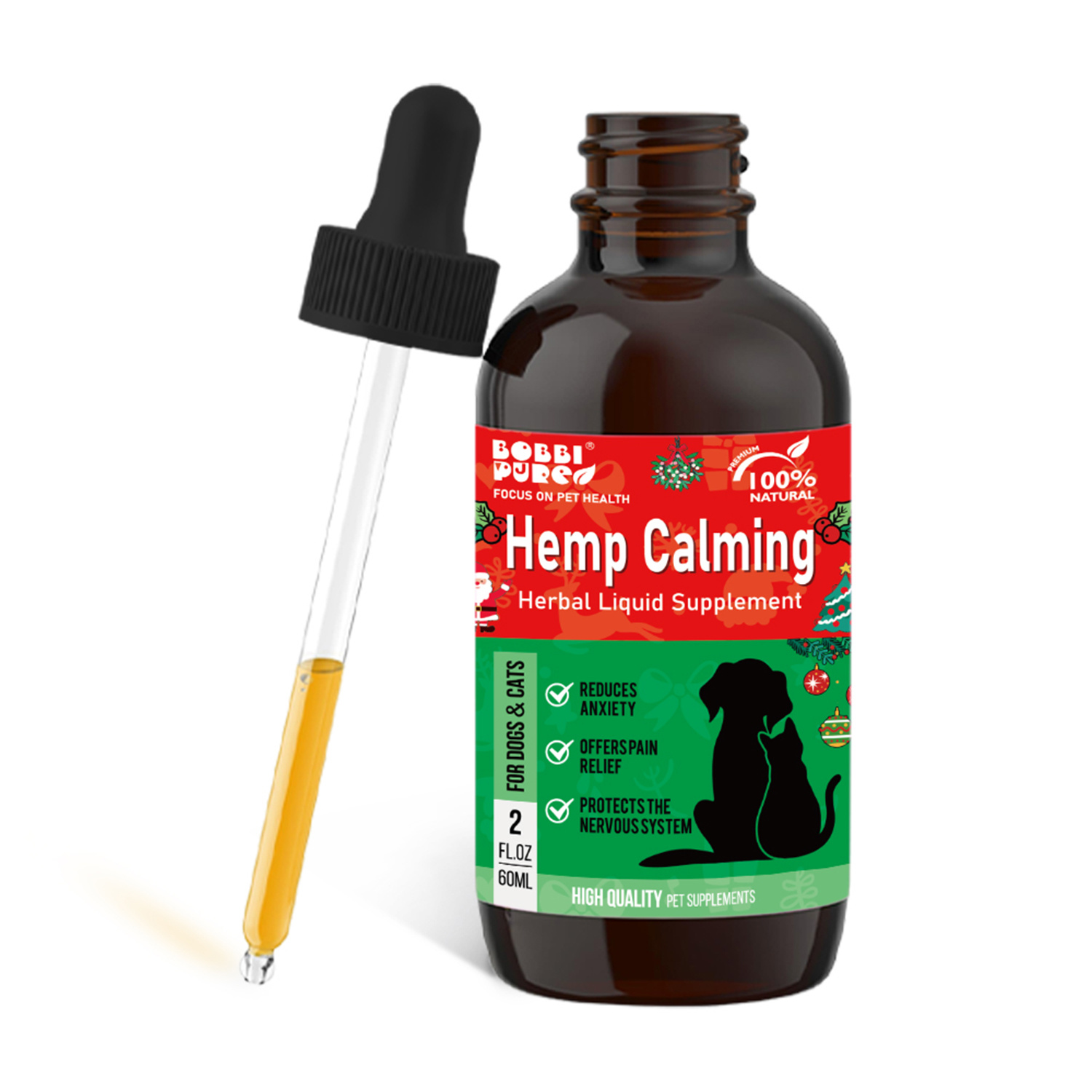 Private label liquid supplements — Calming for OEM pet health brands (2)