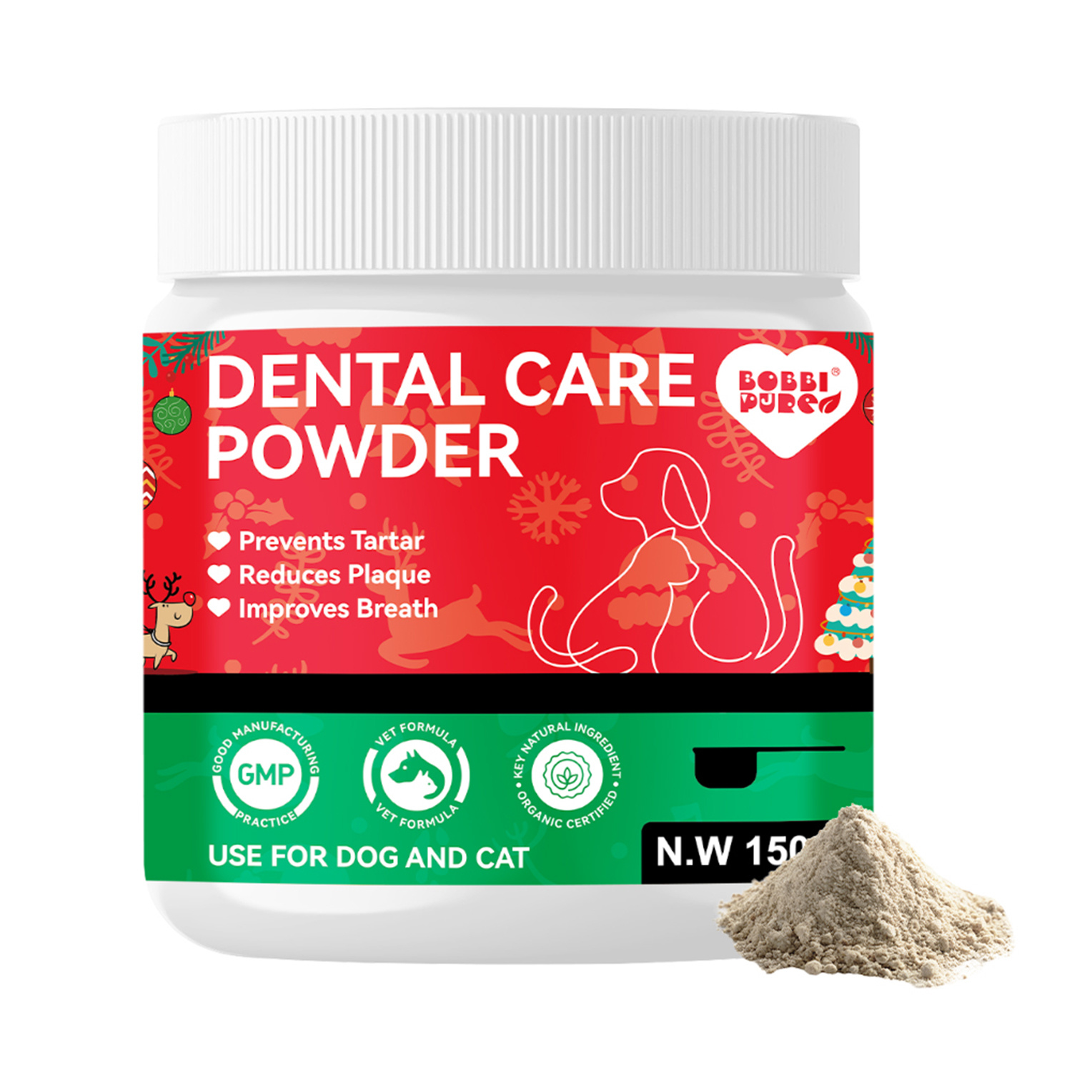 Private label powder supplements — Dental for OEM pet health brands (2)