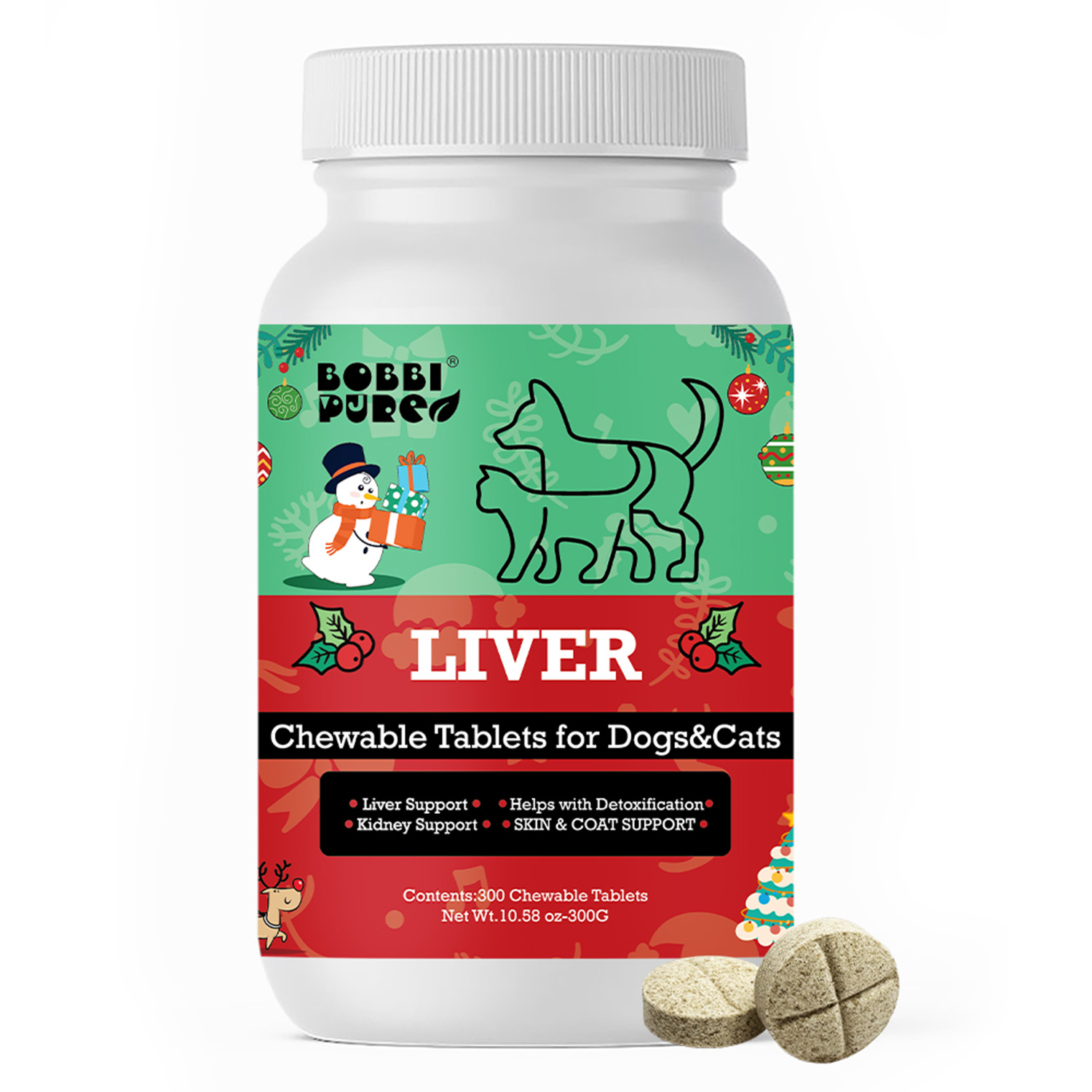 Private label tablet supplements — Liver for OEM pet health brands (2)