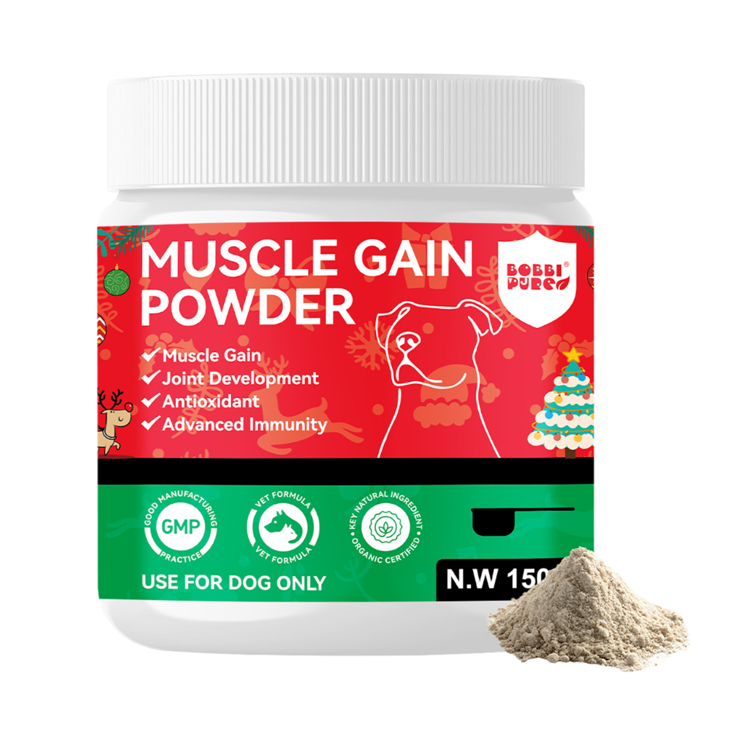 Muscle Gain - Boundless Pet Health supplement